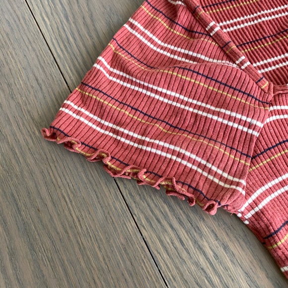 BDG Striped Ribbed Square-neck Dress - Picture 4 of 5